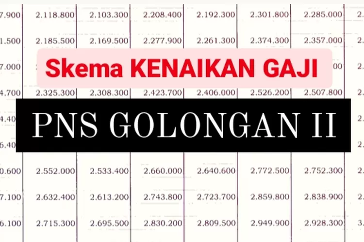 Menjelang Pengumuman KENAIKAN GAJI PNS Pada AGUSTUS 2023, Intip Skema ...