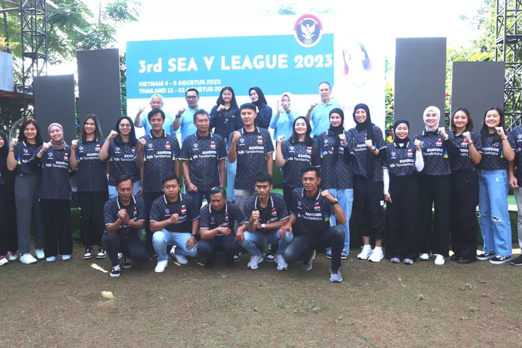 16 Pevoli Putri Bandung bjb Tandamata Wakili Indonesia di SEA V League 2023 (dok bank bjb)