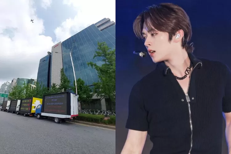 Kiriman Truk Protes Fans Stray Kids Ke JYP Entertainment Tuai Kritik ...