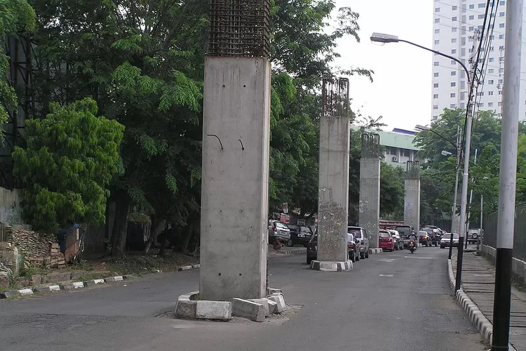 Begini Polemik Proyek Tiang Monorel Jakarta yang Mangkrak dari Era