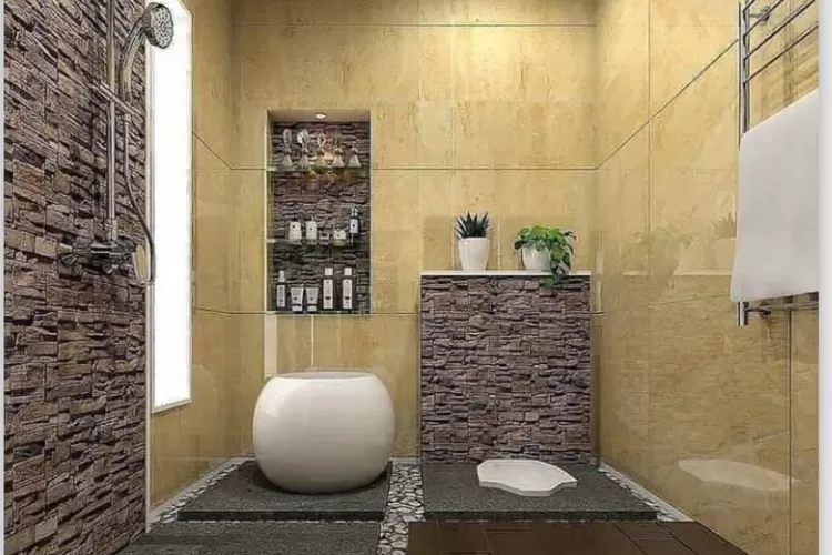 Inspirasi Desain Kamar Mandi Dengan Kloset Jongkok Dijamin Tetap Nyaman Dengan Ruangan