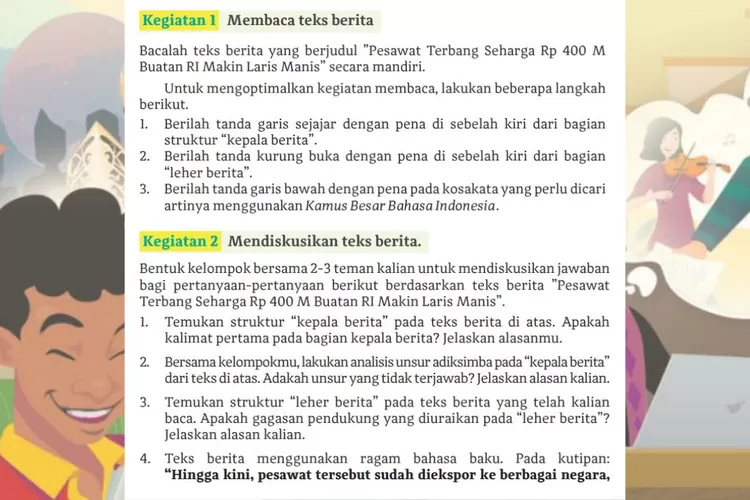 Kunci Jawaban Bahasa Indonesia Kelas 11 Halaman 38-41 Kurikulum Merdeka ...