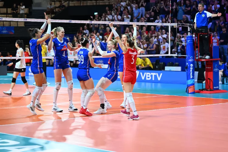 Asa Voli Putri Prancis ke VNL 2024, Ini Jadwal Semifinal FIVB