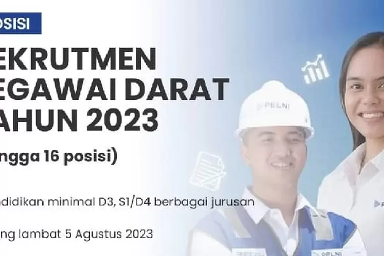 PT Pelni Persero Membuka Rekrutmen Pegawai Darat Tahun 2023 Hingga 16 ...