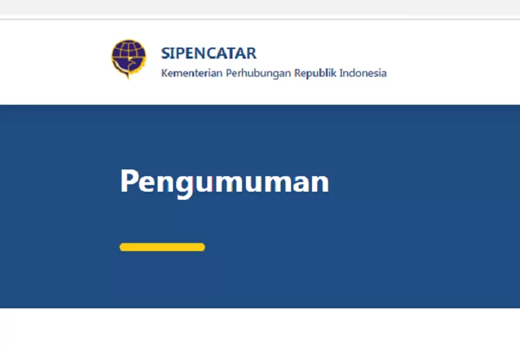 CEK! Hasil Tes Kesehatan Dan Kesamaptaan SIPENCATAR Kemenhub 2023 ...