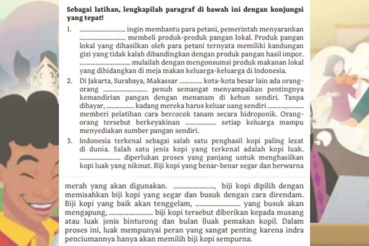 Konjungsi dalam Teks Argumentasi, Kunci Jawaban Bahasa Indonesia Kelas