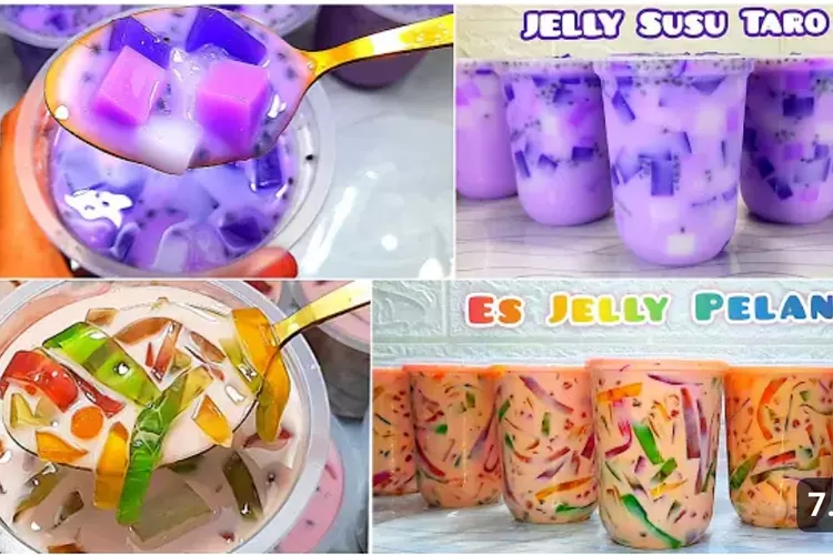 PASTI LARIS, Kreasi Es Viral Kekinian Untuk Ide Jualan 2023: Es Jelly ...