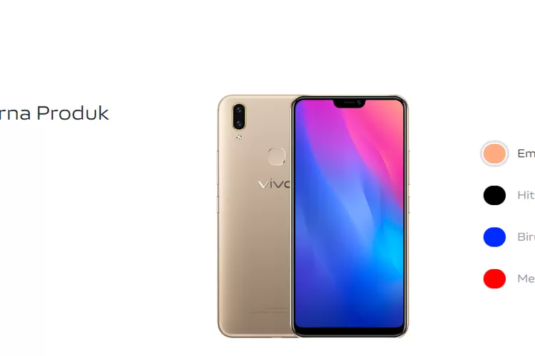 Spesifikasi Dan Harga Vivo V9 Dengan RAM 4GB Dan ROM 64GB Dibandrol ...