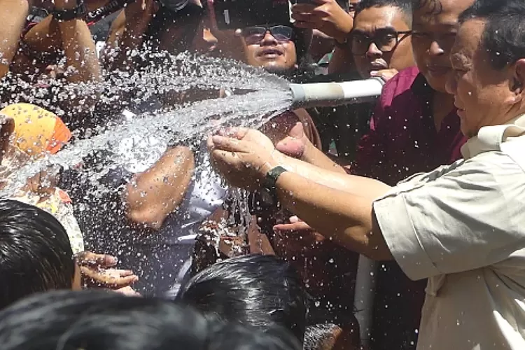 Ketersediaan air bersih jadi masalah publik, Prabowo Subianto buka suara terkait air bersih (Gambar istimewa )