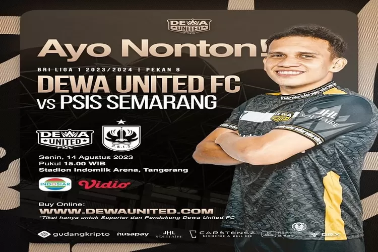 Dewa United Bertemu PSIS Semarang BRI Liga 1 2023 2024, H2H PSIS Unggul (instagram.com/@dewaunitedfc)