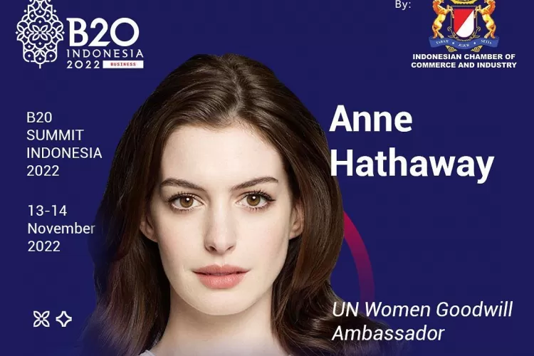 Anne Hathaway Akan Jadi Pembicara Di Acara Puncak B20 Summit Di Bali ...