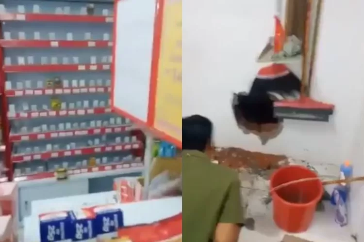 Viral Minimarket Dibobol Maling, Rokok Dan Cokelat Ludes Hingga Bikin ...