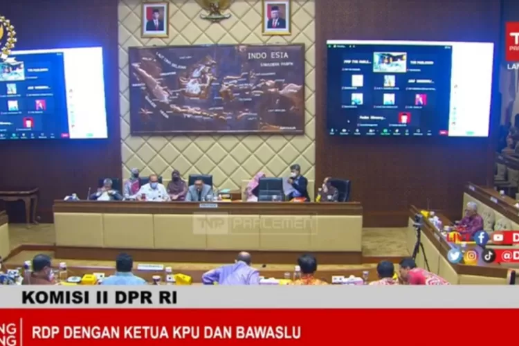 Tok! PKPU Tahapan Dan Jadwal Pemilu 2024 Disetujui Komisi II DPR - Akurat