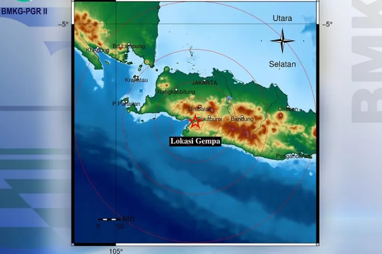 Gempa Dangkal 4,0 Guncang Pelabuhan Ratu, Terasa Hingga Bogor Dan Bayah ...