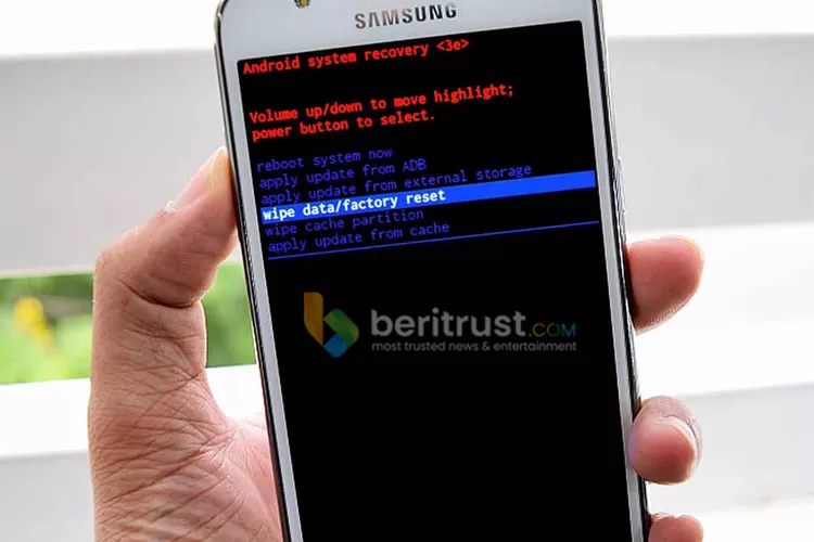 Cara Reset HP Samsung - Beritrust