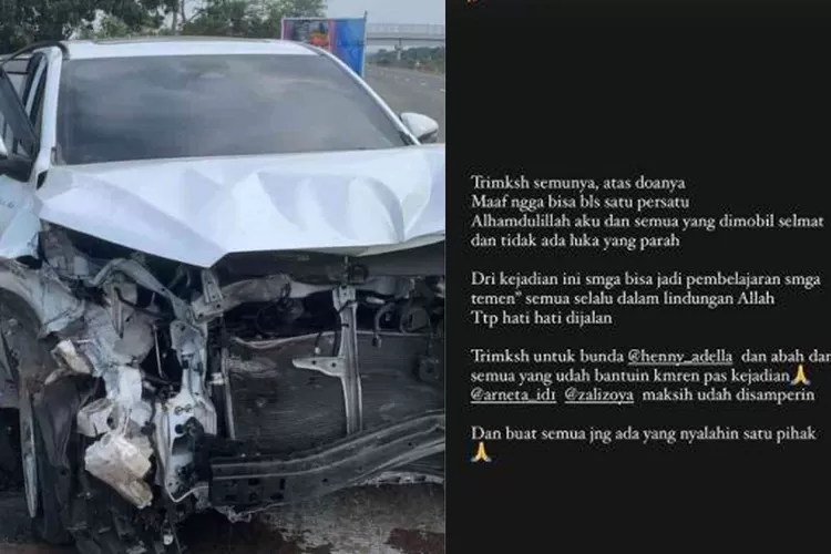 Mobilnya Alami Pecah Ban Di Jalan Tol, Difarina Indra: Jangan Ada Yang ...