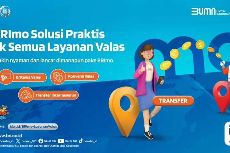 Kirim Uang Ke Luar Negeri, BRImo Punya Fitur Transfer Internasional ...