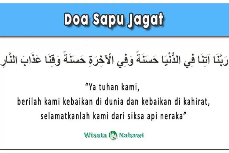 Dahsyatnya Doa Sapu Jagat Cakupan Dunia Akhirat Singkat Dan Mudah Diucapkan Detik Sumsel