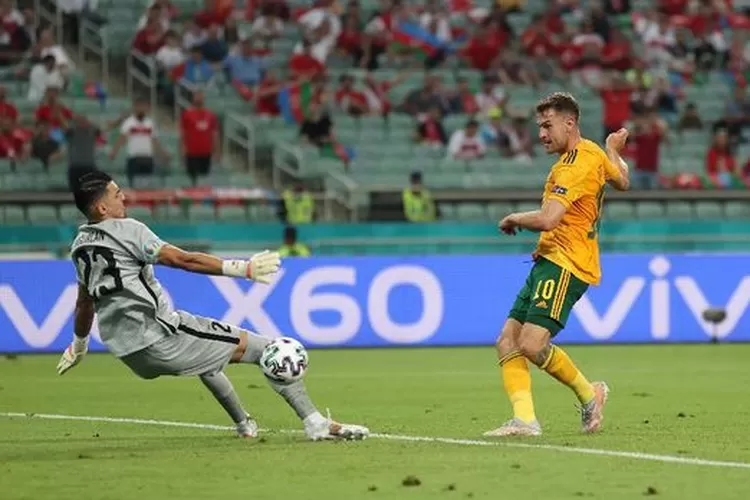 Wales vs Turki. (internet)