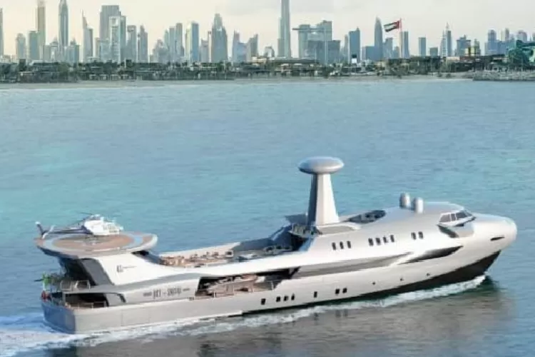 Ini Dia Superyacht Yang Mirip Dengan Pesawat - Indozone Travel