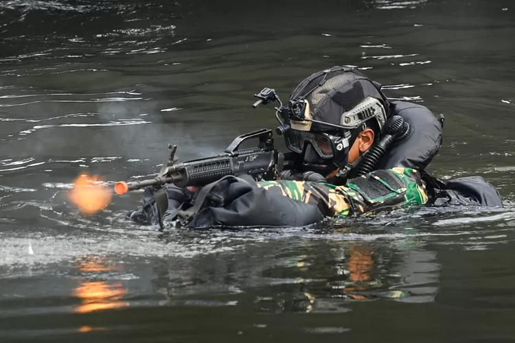 Foto Kopaska Tni Al Gelar Latihan Peperangan Khusus Indozone News