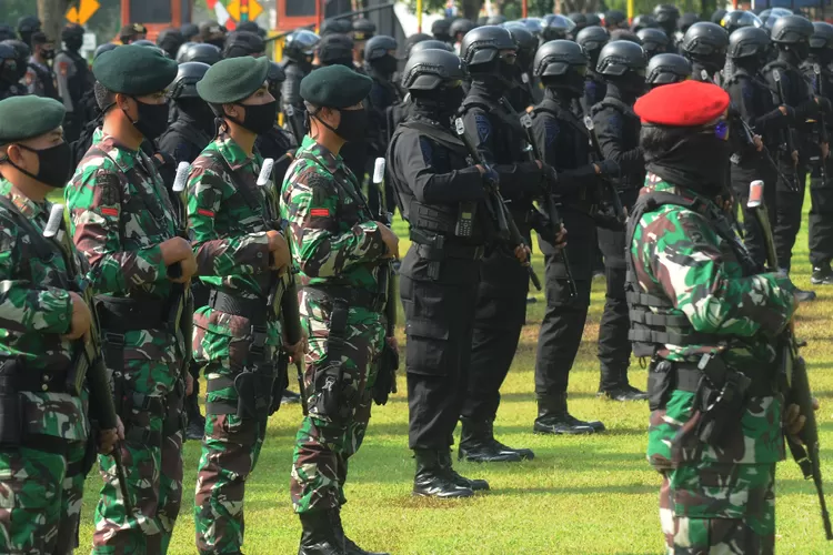 Foto Sinergi Tni Dan Polri Menjaga Nkri Indozone News