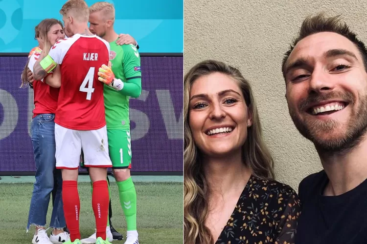 Mengenal Sosok Sabrina Kvist Kekasih Christian Eriksen Yang Ditenangkan Kapten Denmark