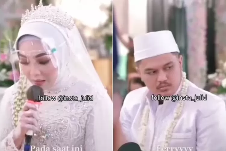 Momen Kocak Pengantin Wanita Salah Sebut Nama Mempelai Pria Di Hari Pernikahan Indozone Life