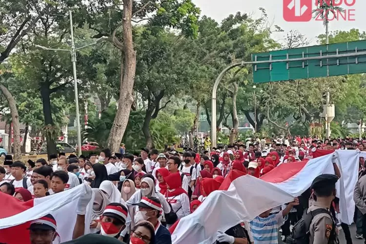 Yuk Bangga Jadi Bangsa Indonesia! Ini Ikrar Kebangsaan Saat Kirab Merah ...