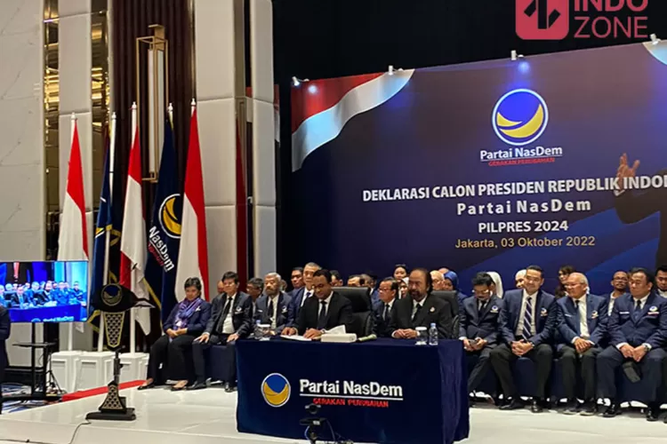 Anies Baswedan Resmi Jadi Capres 2024 Dari Partai NasDem - Indozone News