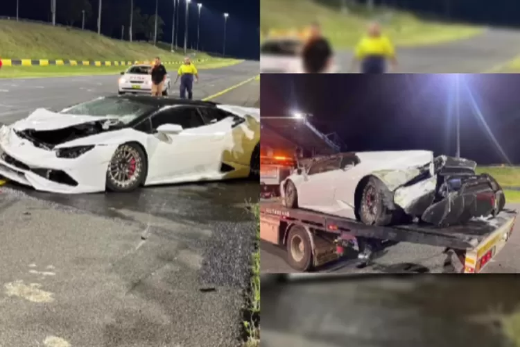 Ikuti Event Drag Race Lamborghini Huracan Ini Alami Kecelakaan Hebat Indozone Otomotif