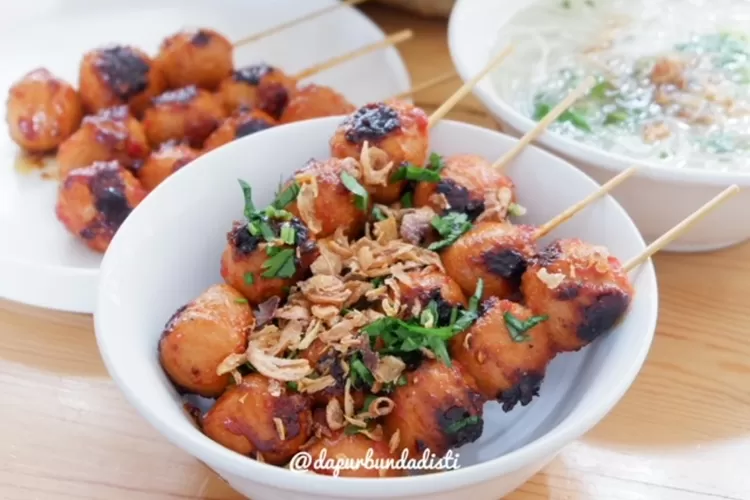 Resep Bakso Bakar Bumbu Medok Rasanya Enak Banget Cocok Buat Malam