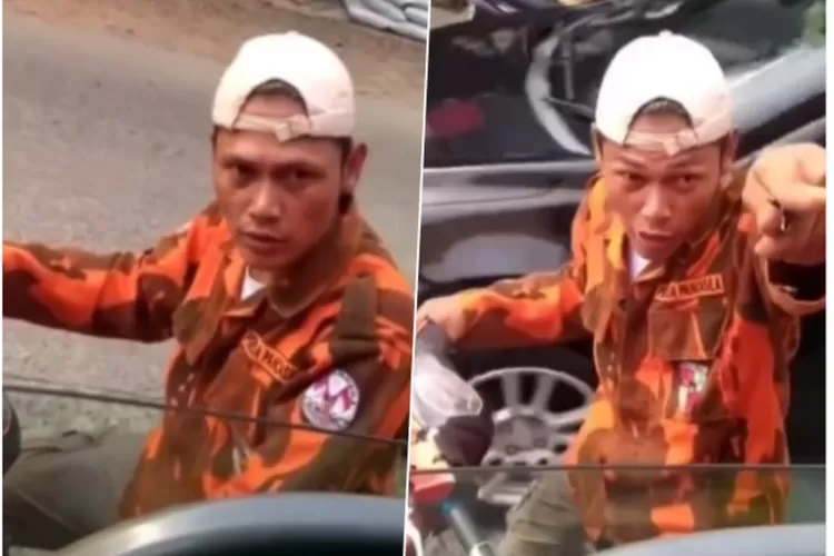 Viral Pria Berseragam Ormas Palak Dan Ancam Sopir Truk Di Bogor, Polisi ...