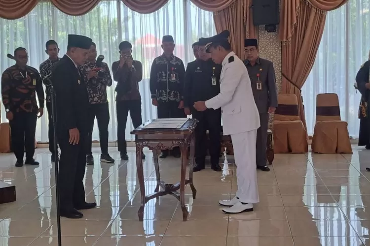 Pj Bupati Tebo Lantik Lagi Pejabat Dilingkungan Pemkab Tebo Jambi One