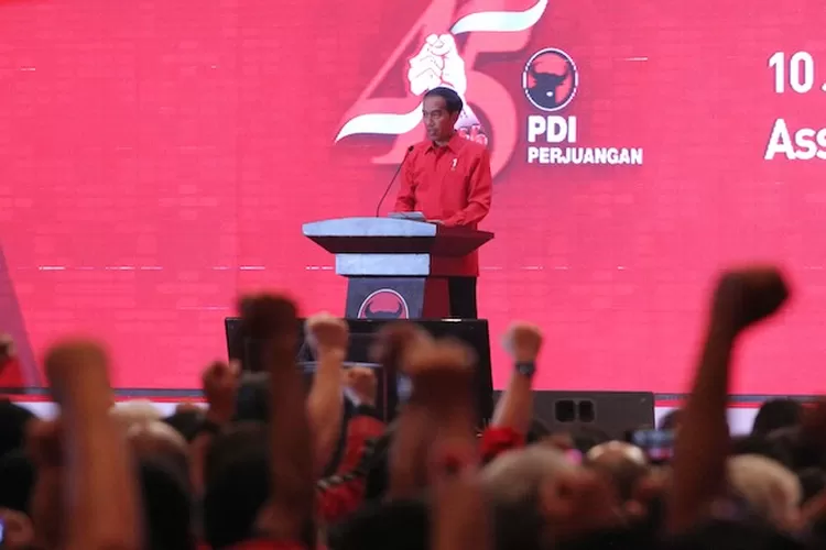 Kata Jokowi, Ini Yang Membuat PDIP Masih Berdiri Sampai Sekarang - Jawa Pos