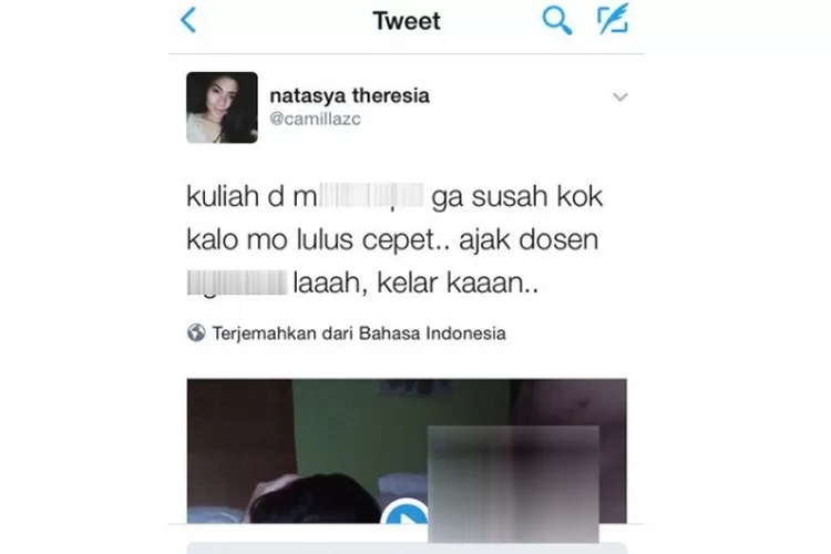 Bokep Natasya Theresia - Polisi Usut Video Porno yang Diduga Mahasiswi Cantik di Jakarta - Jawa Pos