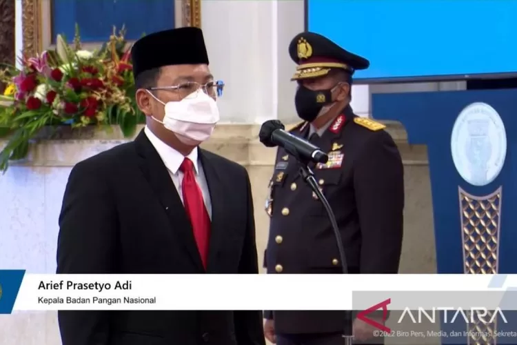 Jokowi Lantik Arief Prasetyo Adi Jadi Kepala Badan Pangan Nasional - Kilat