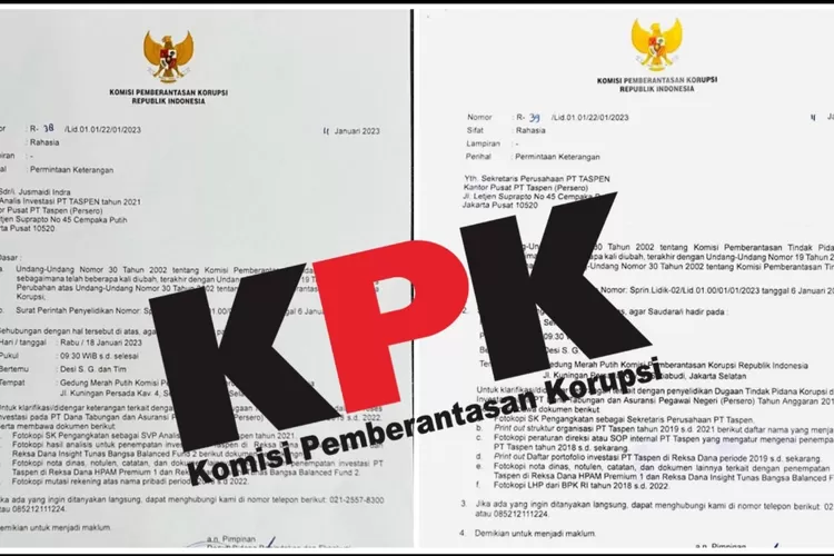 KPK Turun Tangan Gelar Penyelidikan Dugaan Korupsi Investasi Di PT ...