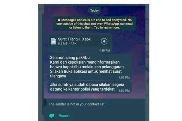 Penipuan Modus Surat Tilang Via Whatsapp Marak Krjogja