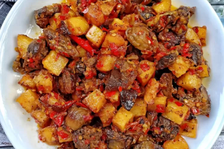 Resep Sambal Goreng Kentang Ati Ampela Ala Rumahan, Praktis Dan Anti ...