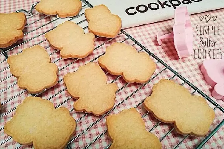 Resep Butter Cookies Enak Dan Cocok Bagi Pemula, Cuma Modal 3 Bahan ...