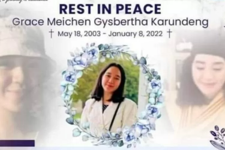 Sad news, this beautiful student from Manado was found dead in Canada