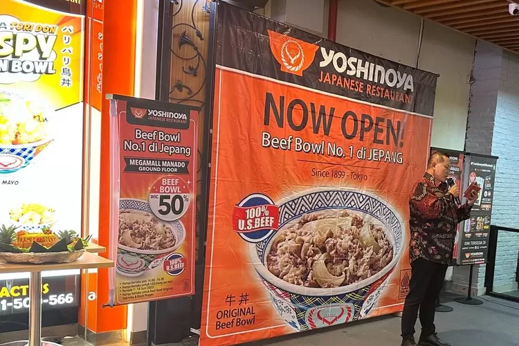 Yoshinoya Akhirnya Buka Gerai Pertama Di Megamall Manado, Banyak Promo ...