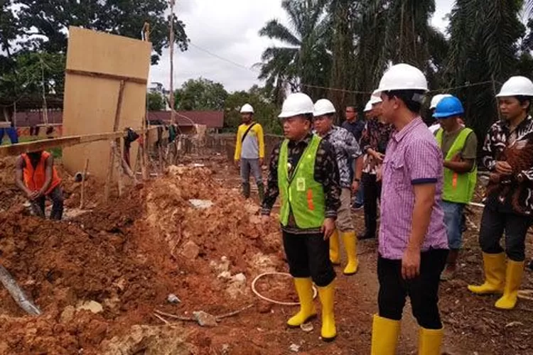 Pembangunan Kantor Bupati Merangin Sudah Tahap Pemasangan Pondasi Metro Jambi