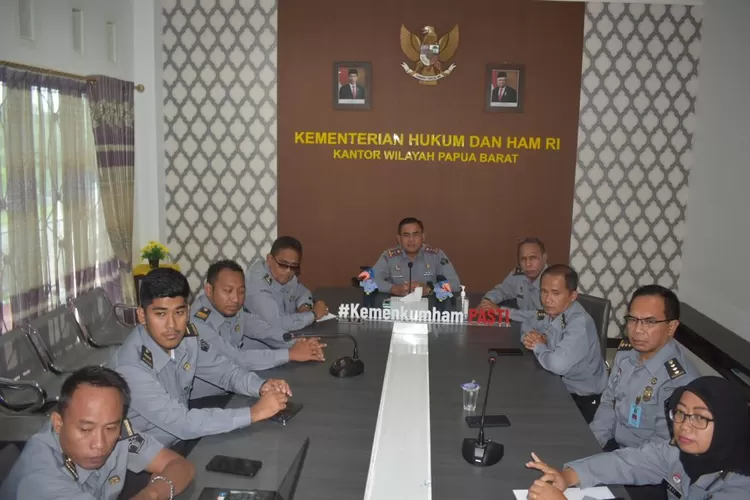 Kantor Wilayah Kemenkumham Pabar Ikuti Pembukaan Monev RKT RB Triwulan ...