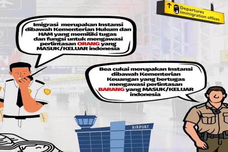 Perbedaan Antara Imigrasi Dan Bea Cukai Pahami Perannya Ketika Melintasi Batas Negara