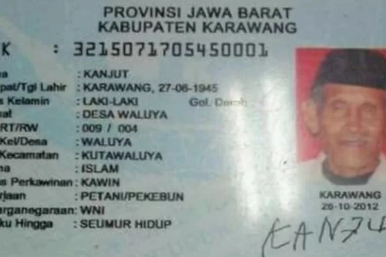 Aturan Baru KTP, Mengatur Larangan Nama Satu Kata Dan Jumlah Huruf ...