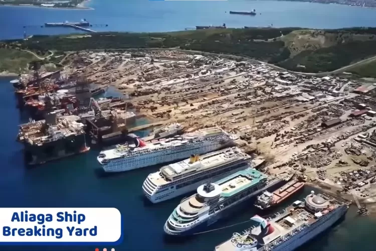 Aliaga Ship Breaking Yard, Turki (Youtube Mega Proyek)