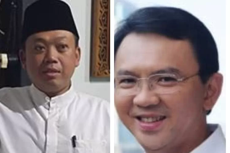 Nusron Wahid enggan menanggapi pernyataan Ahok terkait Presiden Jokowi dan Gibran Rakabuming Raka yang tidak bisa bekerja dalam mengelola pemerintahannya (Kolase dari Akun Facebook Nusron wahid dan Basuki Cahaya Purnama)