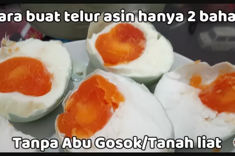 Tips Dan Cara Mudah Membuat Telur Asin Anti Gagal Tidak Ribet Cukup